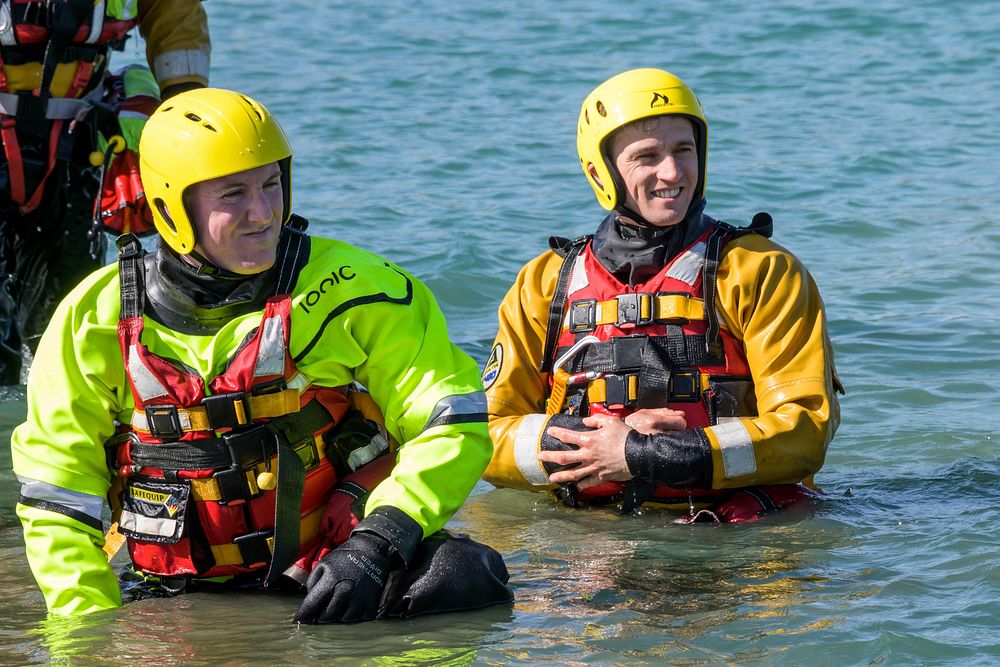 Firefighter Training: swift water. | Free Photo - rawpixel