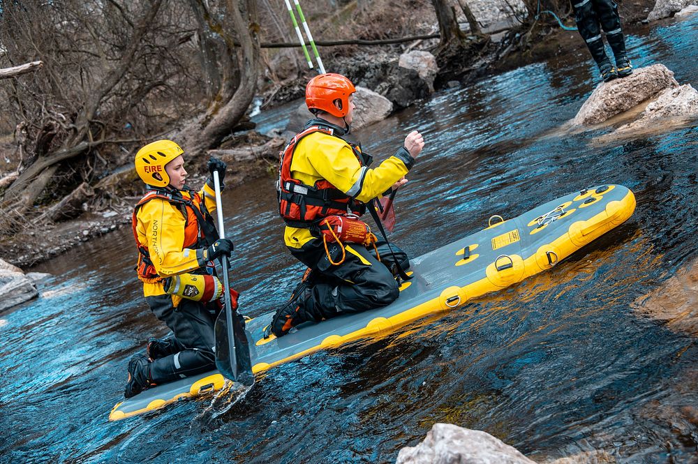 Swift Water Rescue Training.
