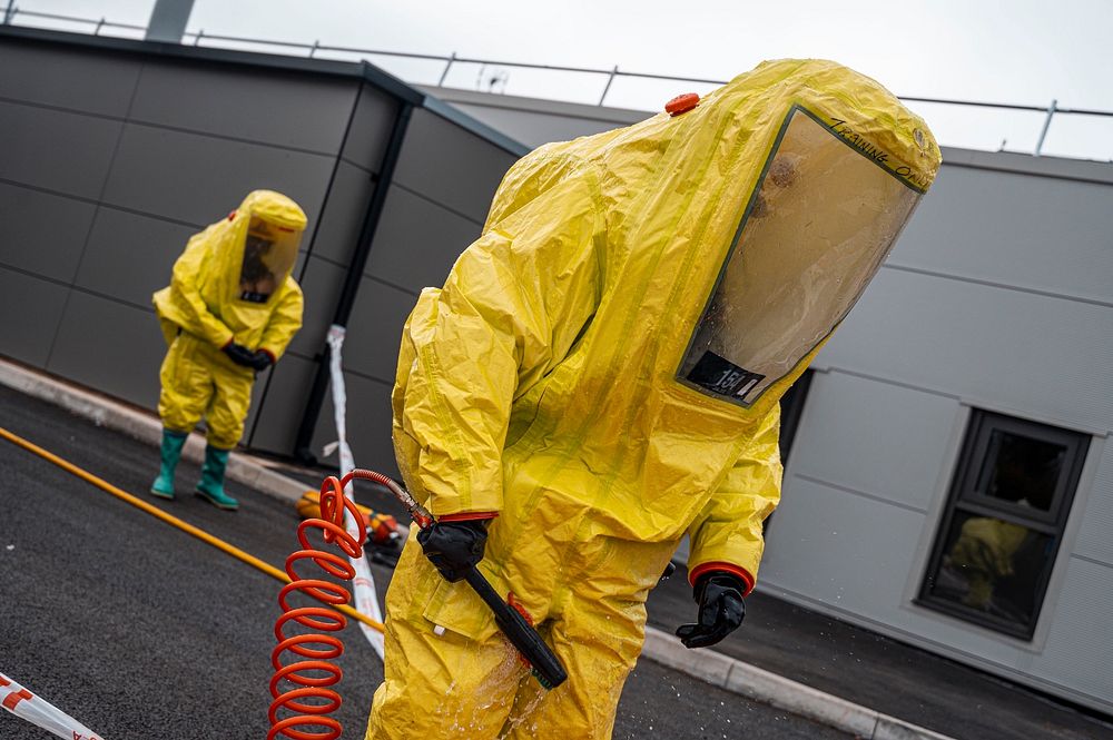 Hazmat Training. Free Photo rawpixel