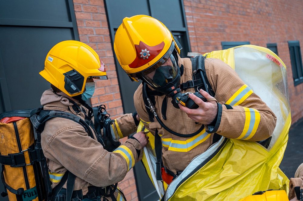 Hazmat Training. Free Photo rawpixel