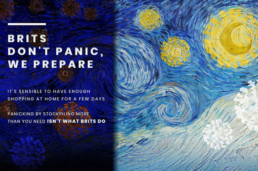 Brits don&rsquo;t panic, we prepare. This image is part our collaboration with the Behavioural Sciences team at…
