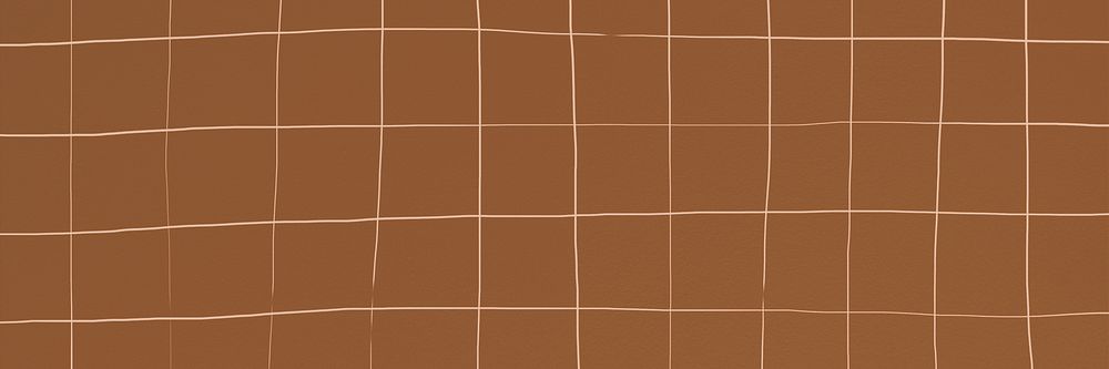 Caramel distorted geometric square tile texture background