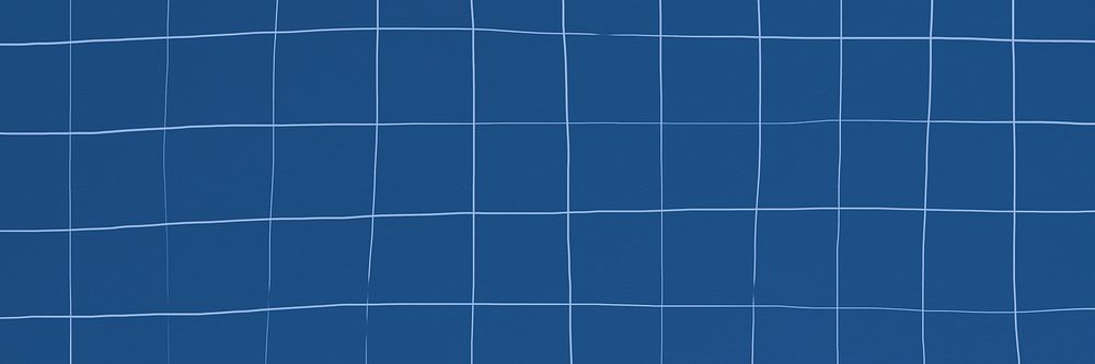 Blue tile wall texture background distorted