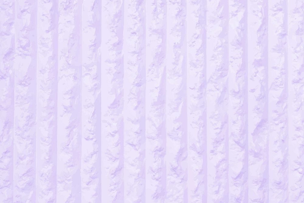 Pastel purple striped concrete wall textured background vector