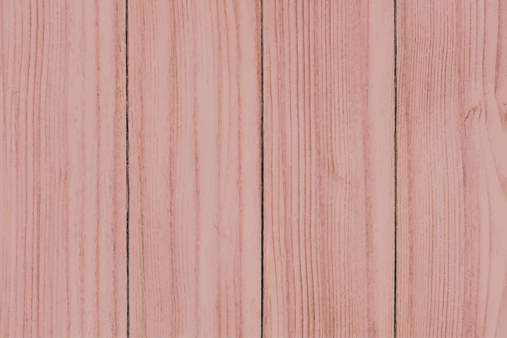 Pink wood textured background vector