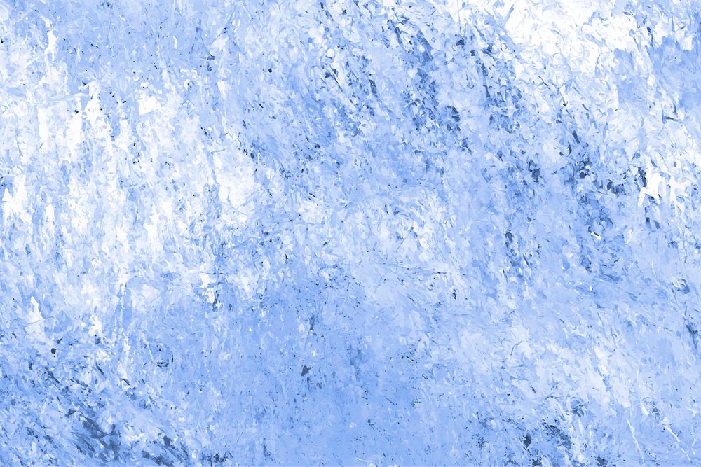 Abstract blue paint textured background vector