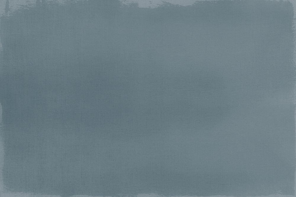 Bluish gray paint on a canvas textured background