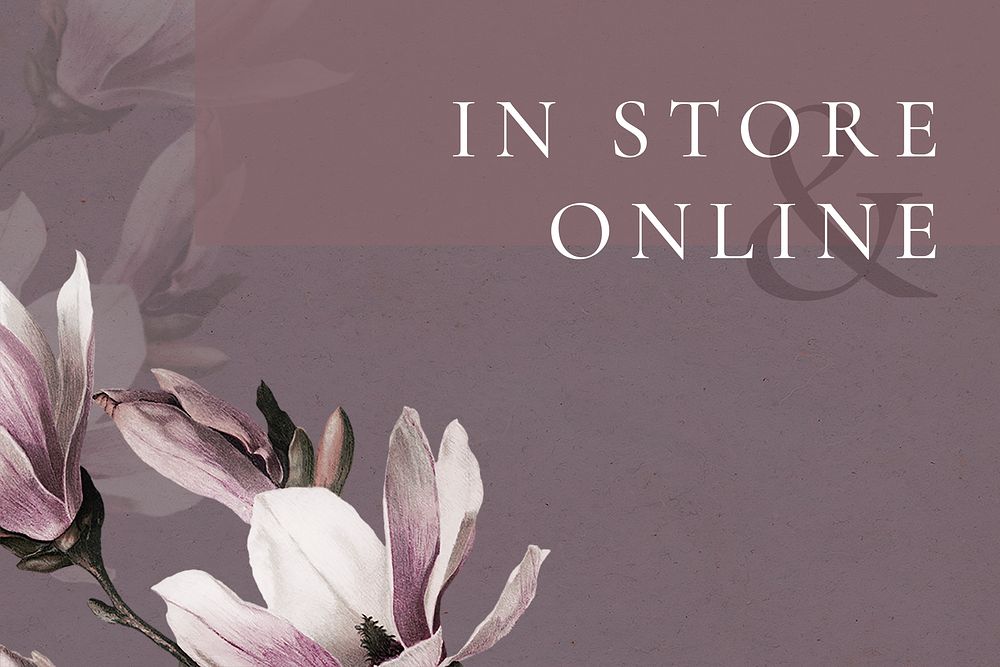 In store online for springtime sale