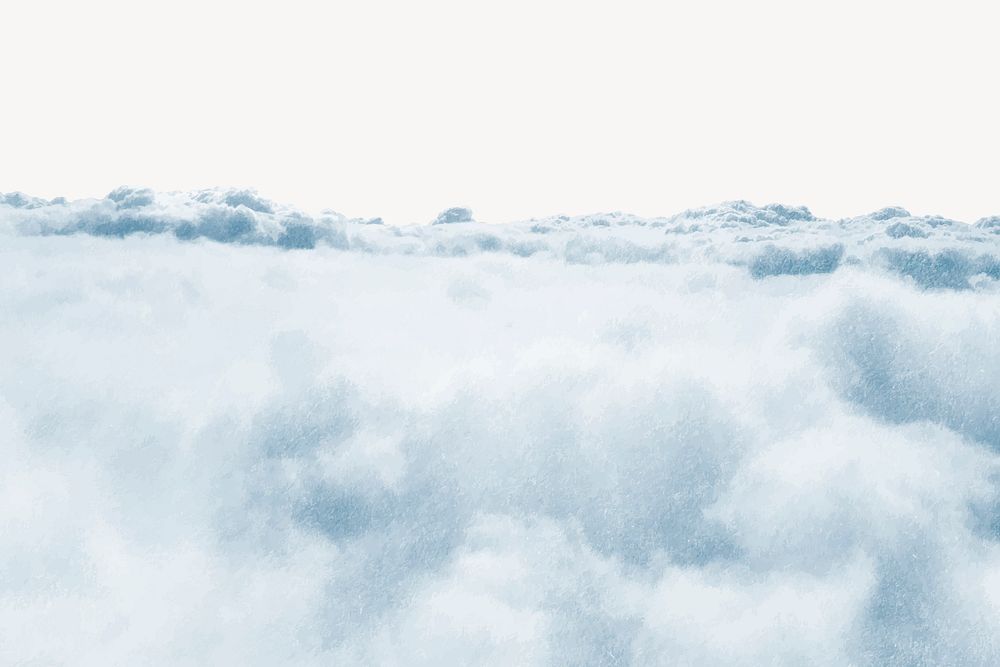 Aesthetic cloudscape background, sky, nature photo vector