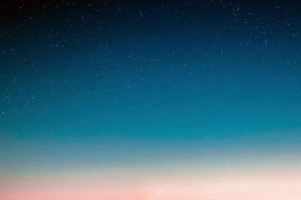 Blue gradient sky background, HD image