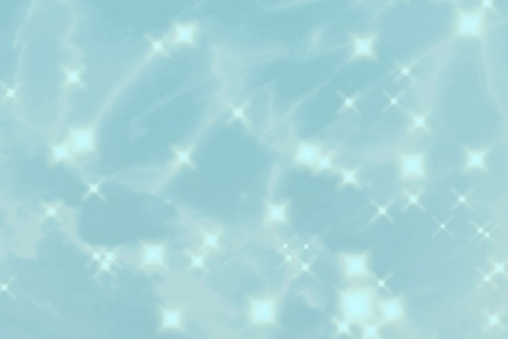 Blue sparkly background, dreamy aesthetic