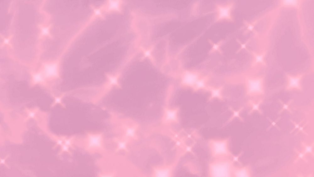 Pink sparkly desktop wallpaper, aesthetic background