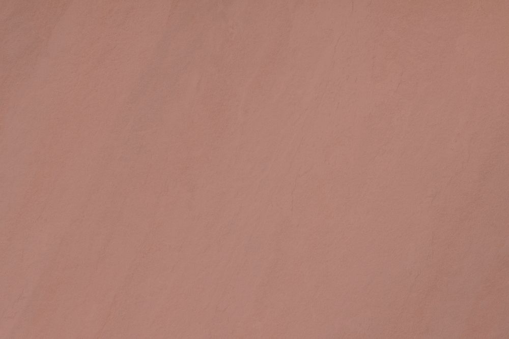 Earthy pink background, simple design