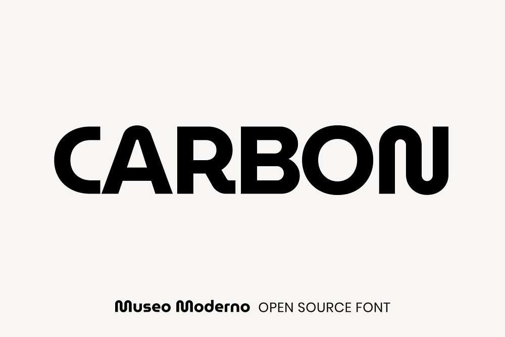 Museo Moderno open source font by Omnibus-Type