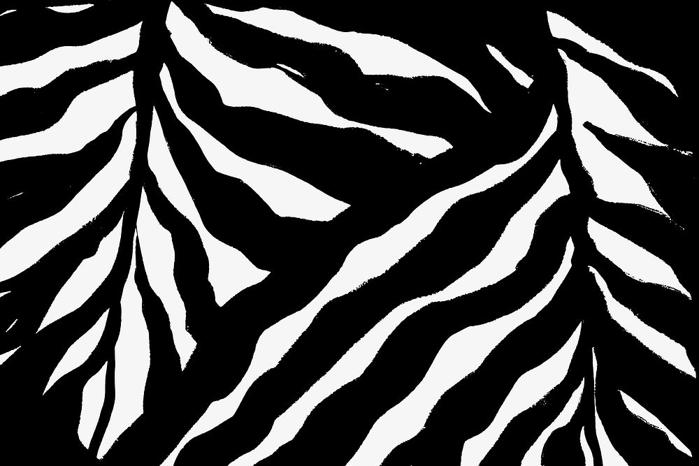 Abstract zebra pattern background, simple design vector