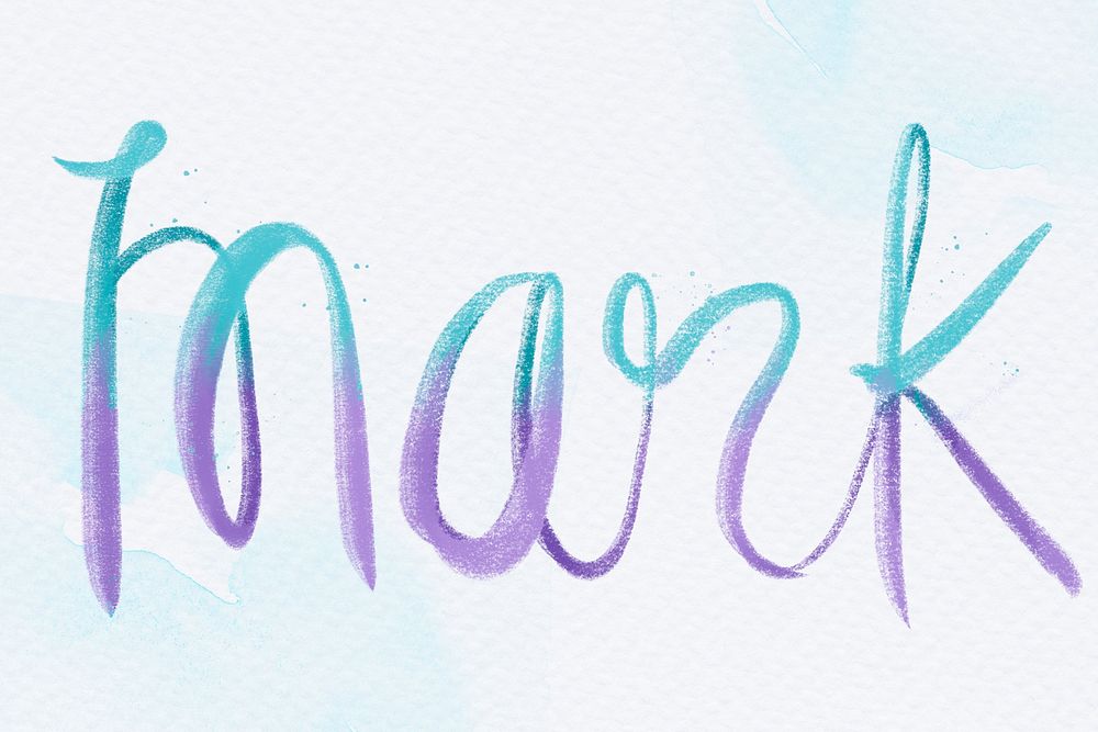 Mark male name calligraphy font