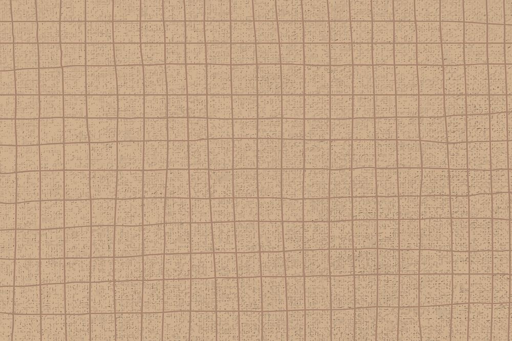 Brown grid background, aesthetic design
