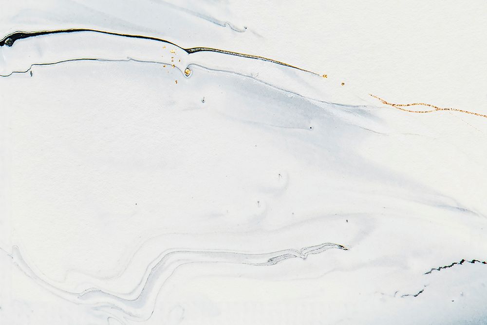 Aesthetic liquid marble white background