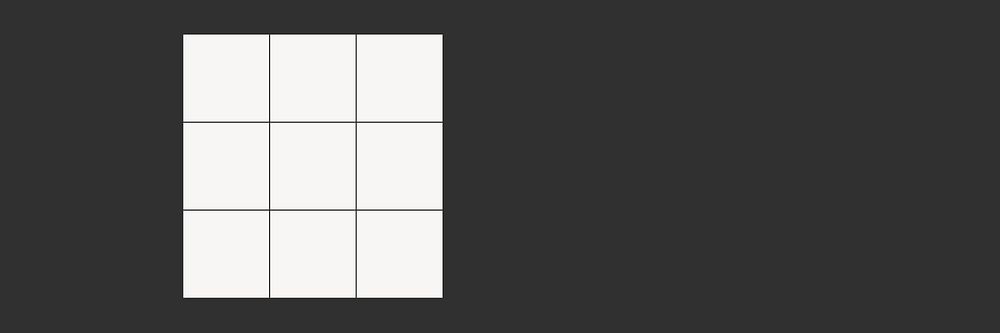 Square grid geometric background, black design vector