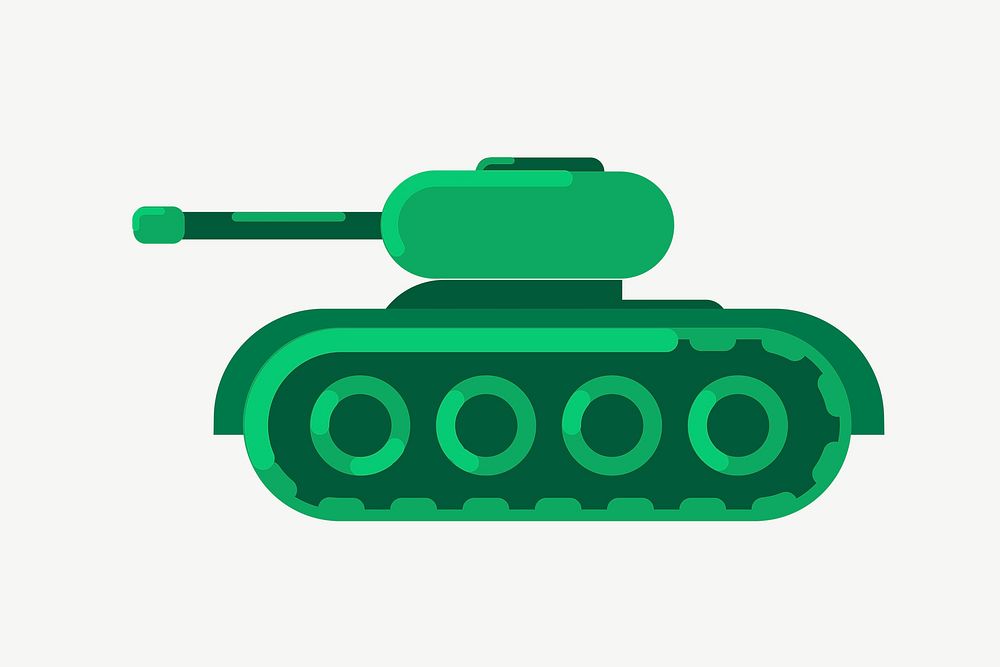 Tank clipart illustration vector. Free public domain CC0 image.