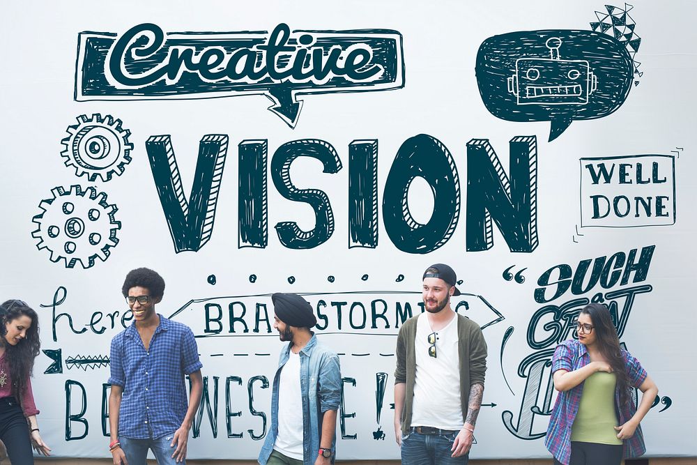 Vision Creative Ideas Inspiration Target Concept