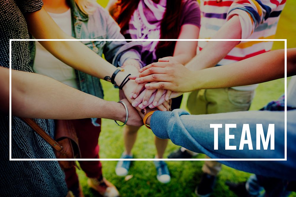 Team Teamwork Support Unity Togetherness Concept