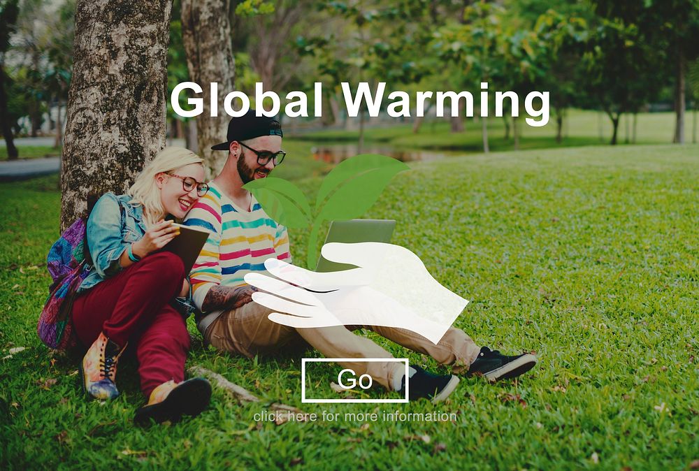 Global Warming Climate Change Environmental Website Concept