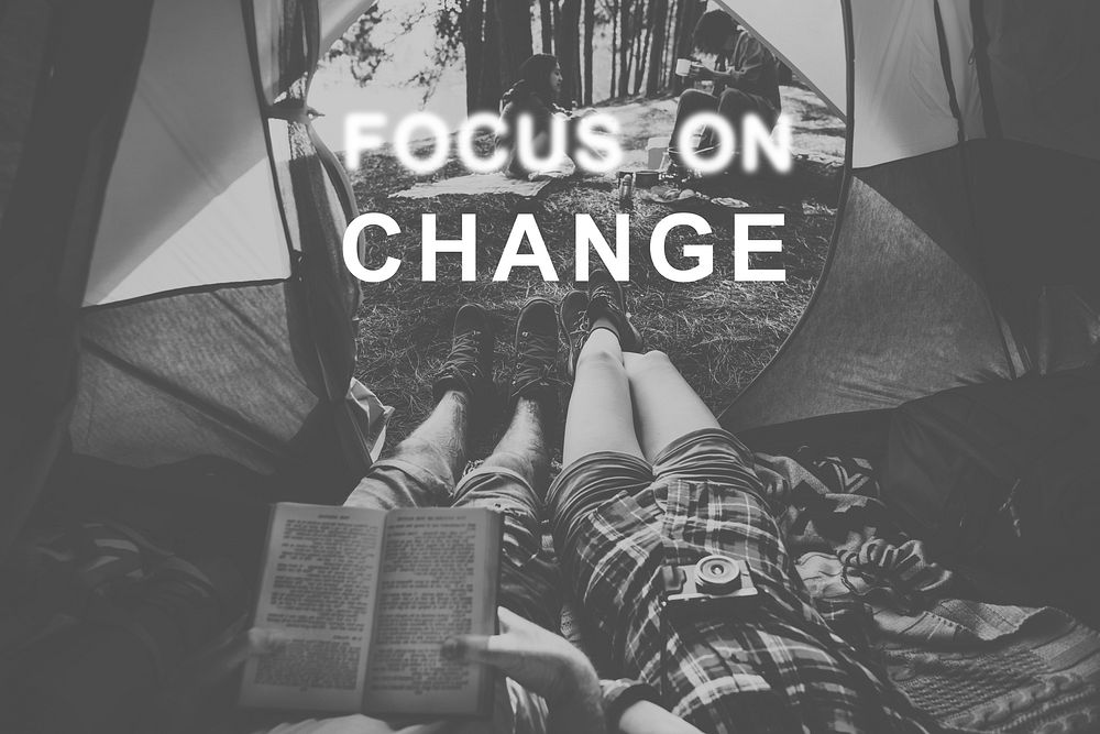 Focus On Change Fashion Yourself Trends Concept