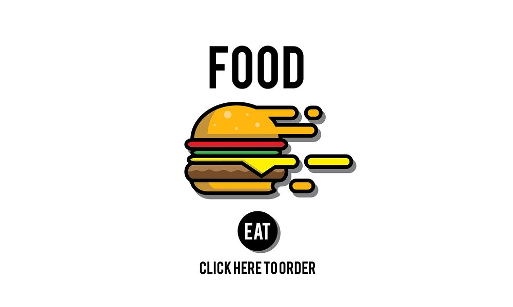 Food Burger Dining Eating Nourishment Concept