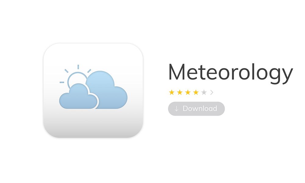 Weather Forecast Meteorology Application Concept
