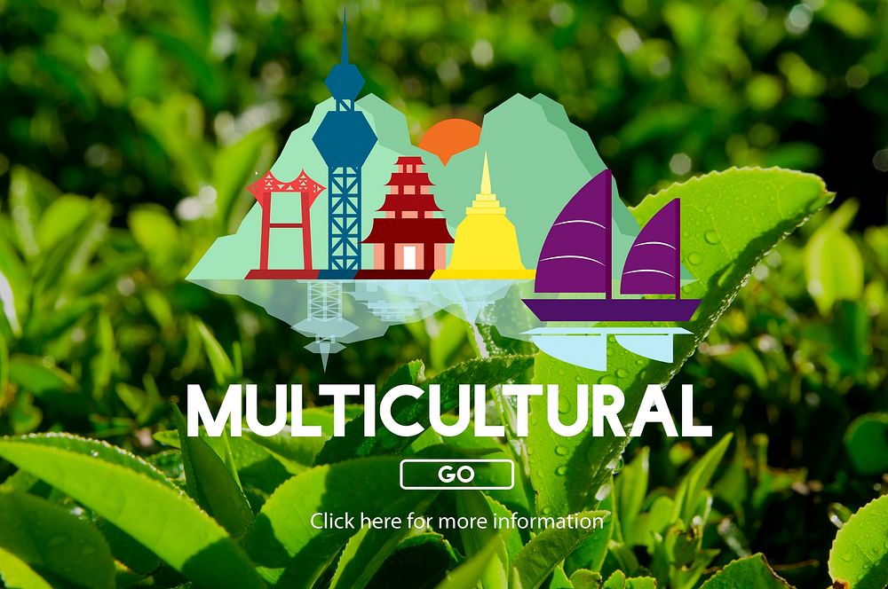 Multicultural Teenager Social Race Lifestyle Mixed Concept