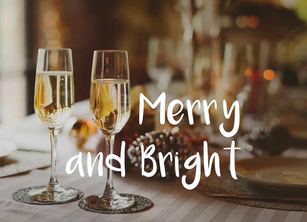 Merry Bright Season Greeting Celebration