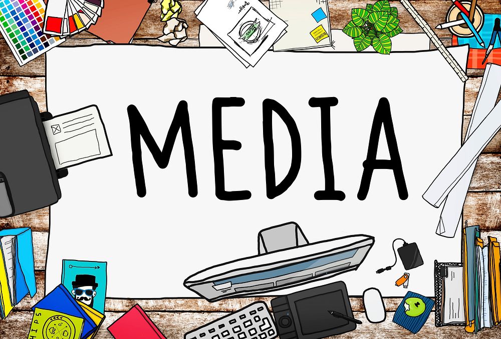 Media Advertising Information Multimedia Sharing Concept