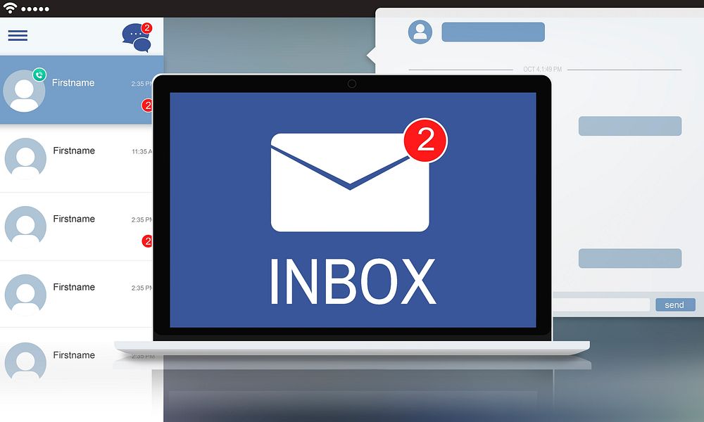 Letter Envelop Message Notification Concept