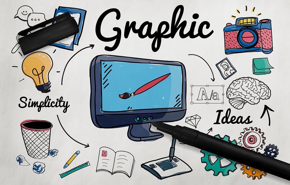 Graphic Visual Art Creative Design Concept