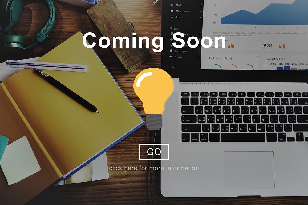 Coming Soon Start Ideas Website Concept