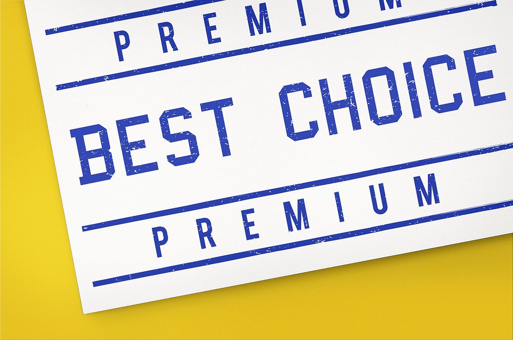 Best Choice Seller Award Finest Certificate Graphic Concept
