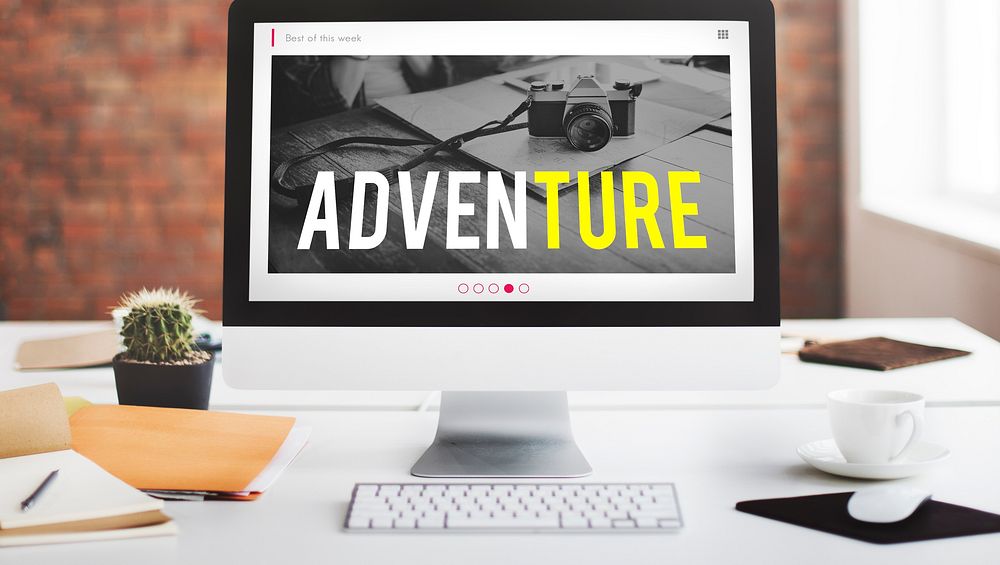 Travel Adventure Website Internet Blog Online Concept