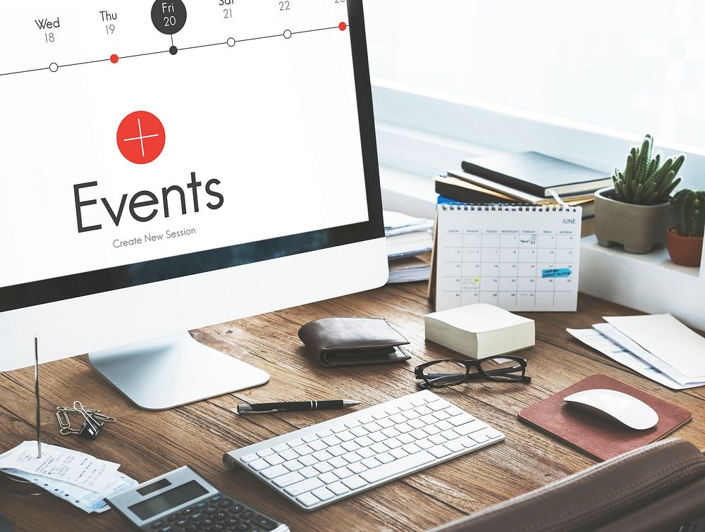 Events Appointment Calendar Concept
