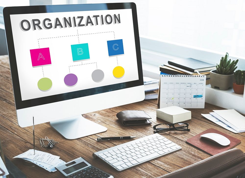 Organization Chart Position Structure Concept