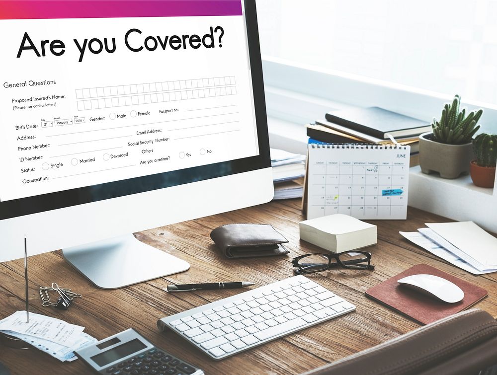Are You Covered Form Concept