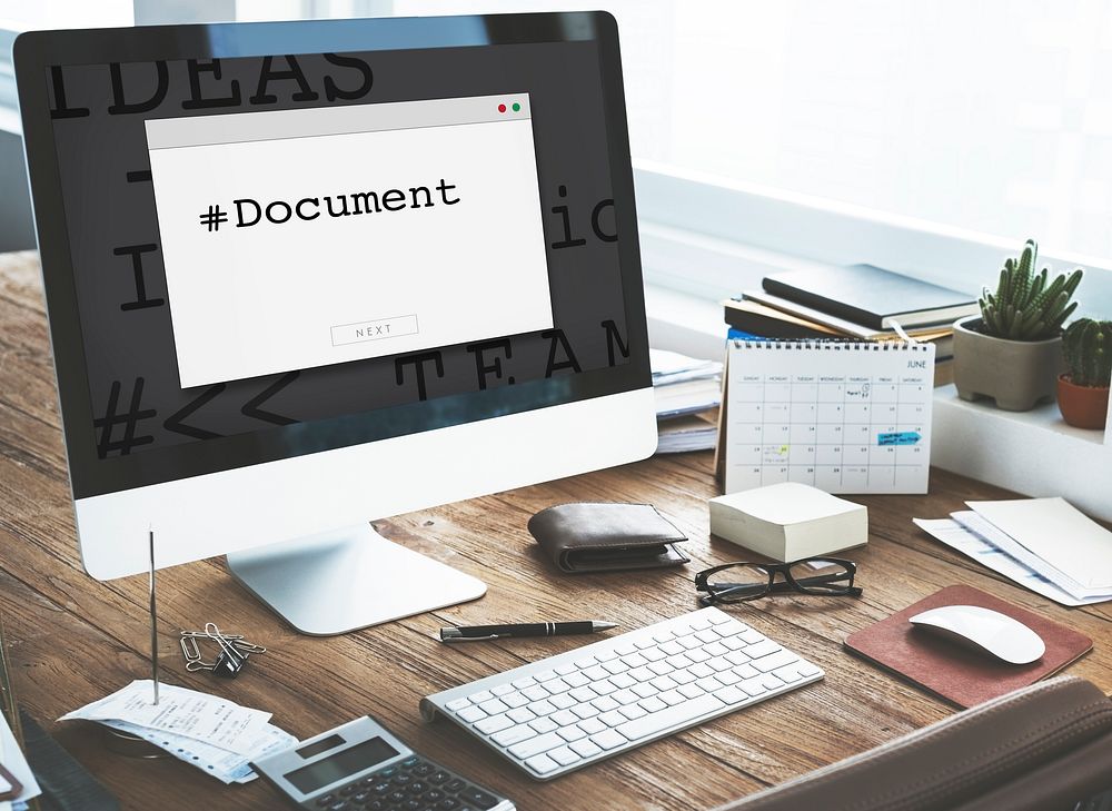 Document Legal Paper Forms Contract Window Popup
