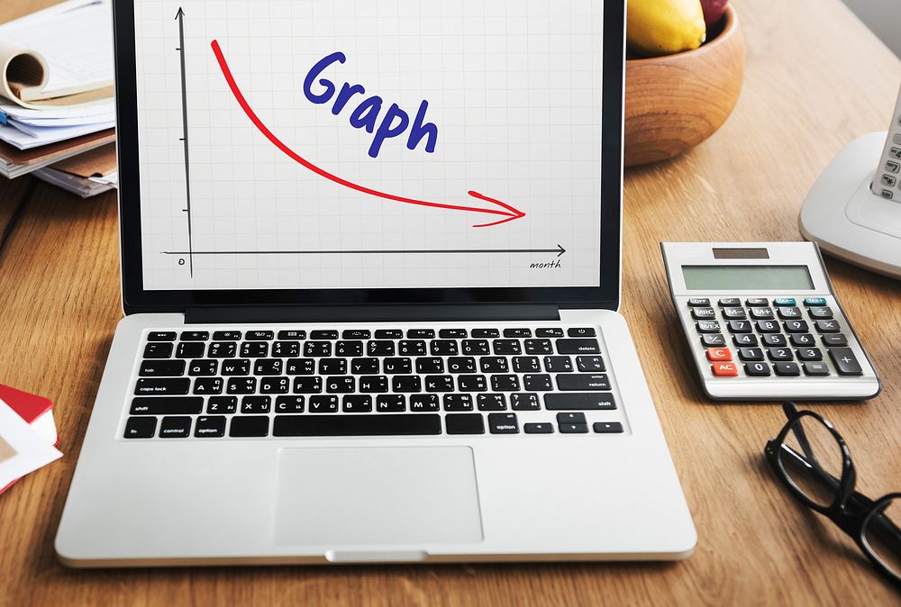 Recession Financial Risk Failure Decrease Concept