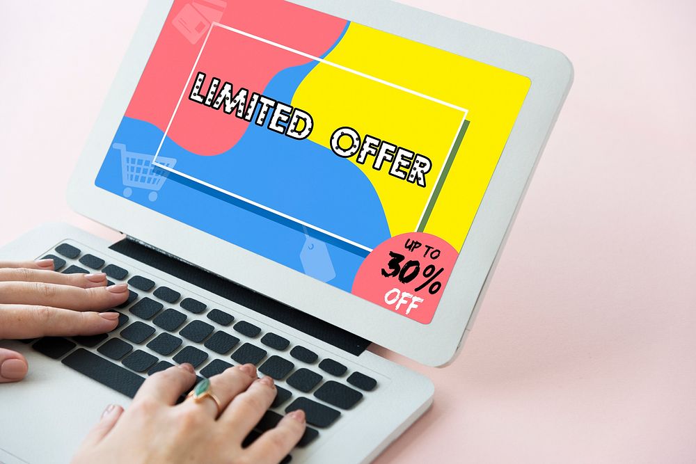 Online shopping promotion sale interface