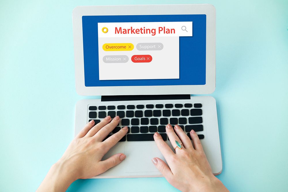 Marketing plan target strategy scheme objective proposal