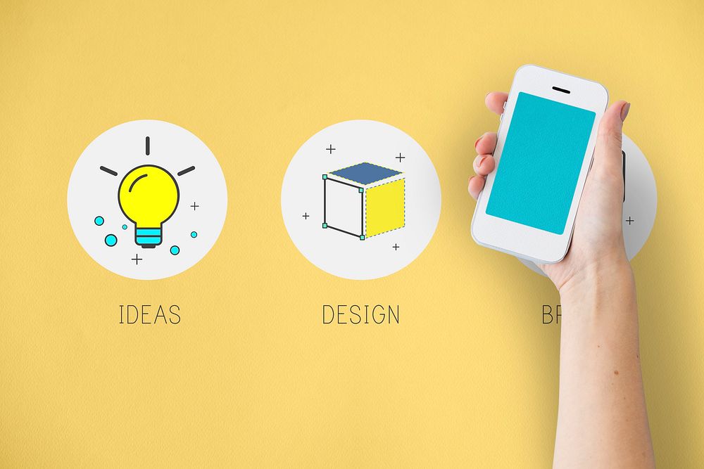 New Product Brand Design Ideas Imagination Draft Concept