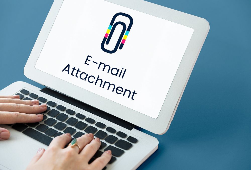 Paper Clip Mail File Attachment Graphic