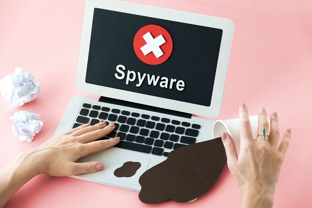 Unsecured Unavailable Spyware Crash Denied Concept