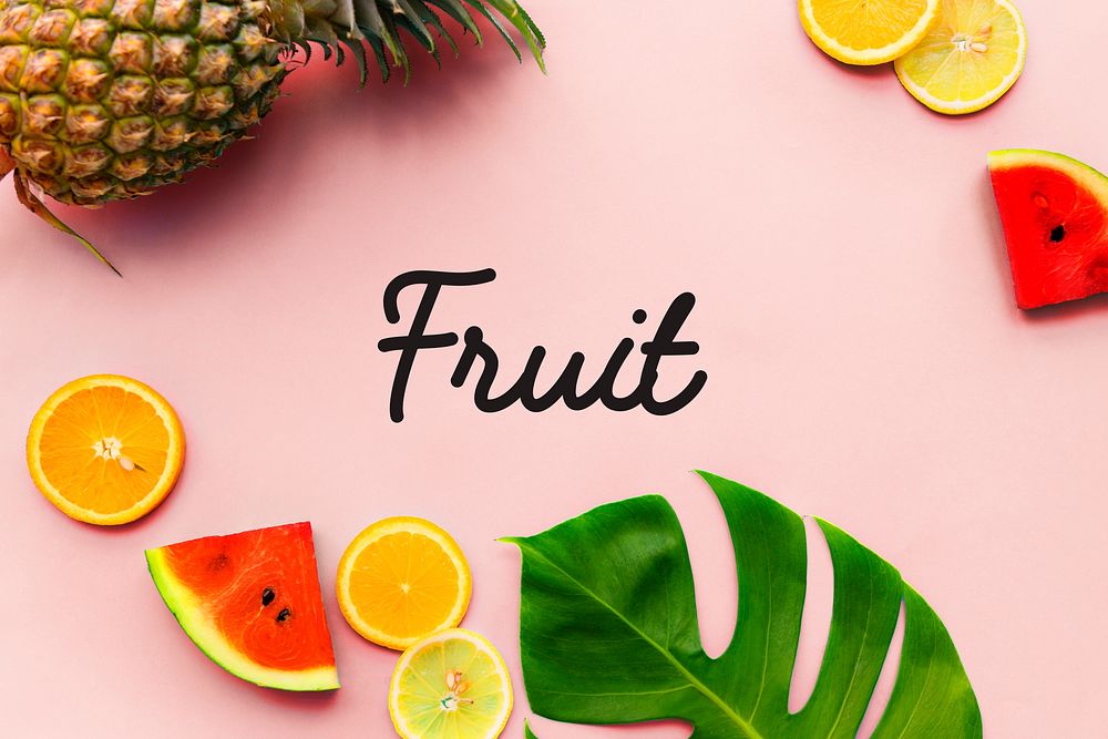 Fresh Nature Orange Organic Fruit Graphic