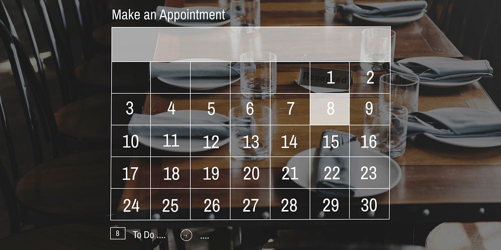 Calendar Agenda Appointment Month Plan